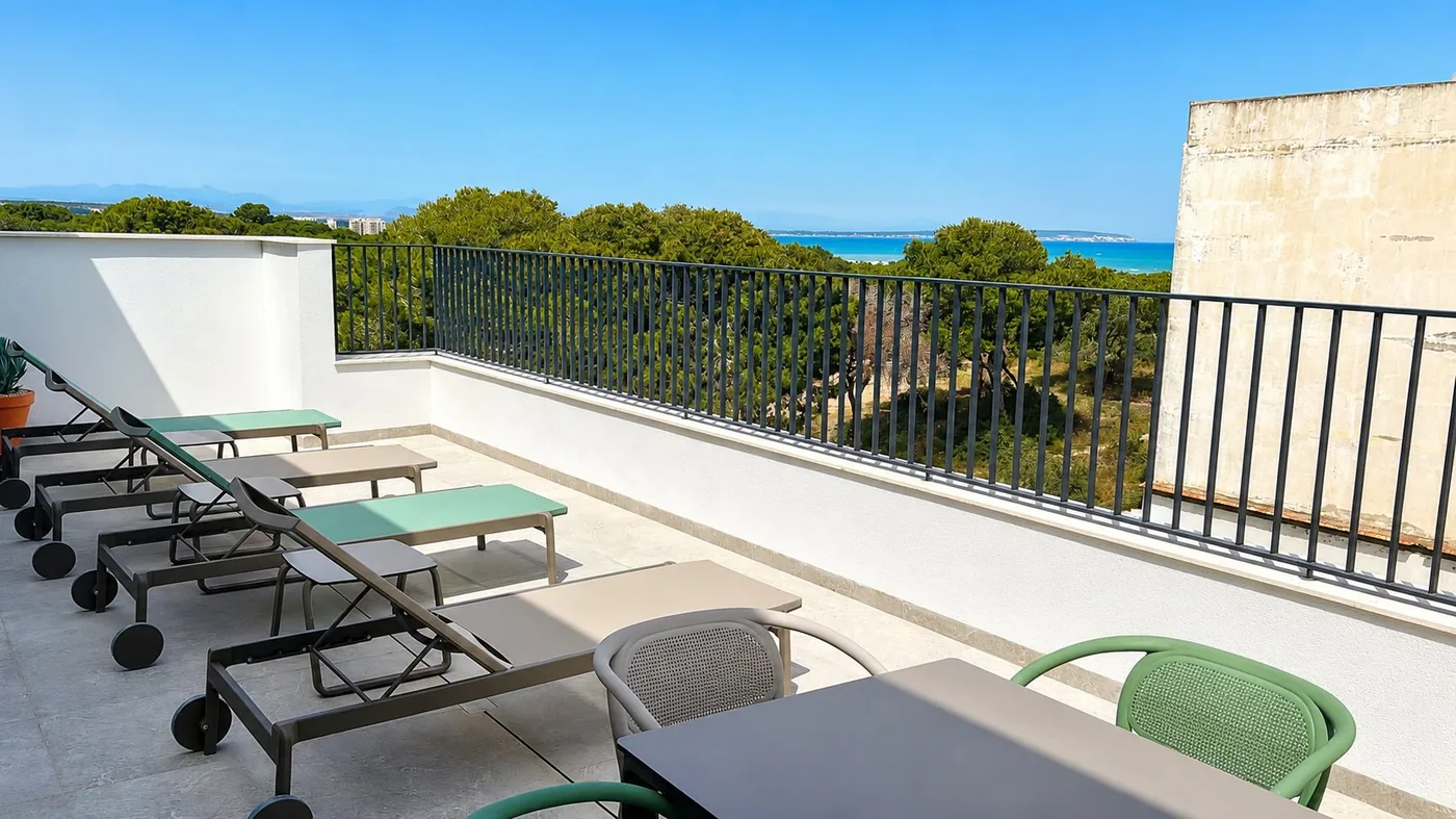 Terraza solarium